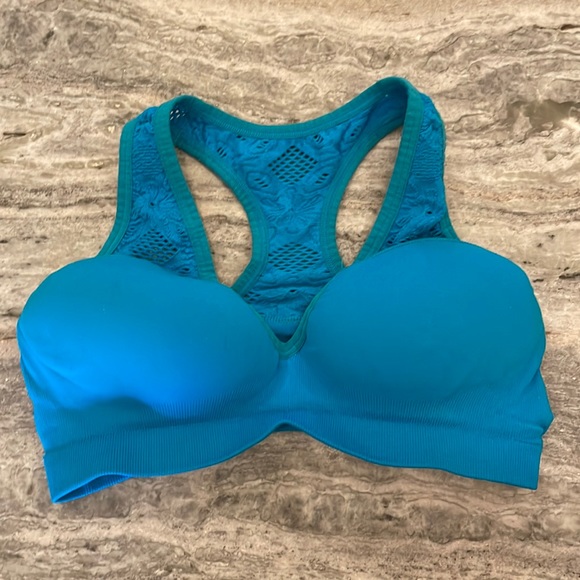 PINK Victoria's Secret Other - PINK Victoria’s Secret blue sports bra with built in cups